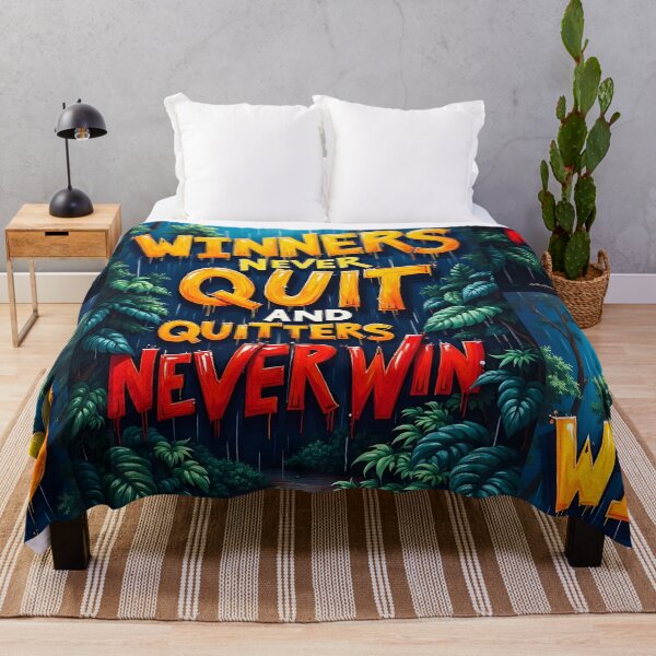 Item preview, Winners never quit designed and sold by Joshuasanga76a.