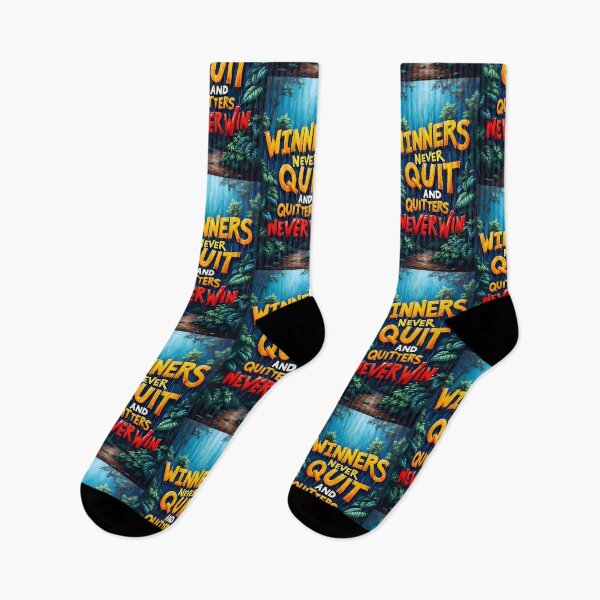 Item preview, Winners never quit designed and sold by Joshuasanga76a.