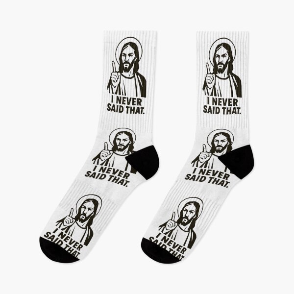 Artikelvorschau, Jesus hat das nie gesagt entworfen und verkauft von Anniko Art Studio.