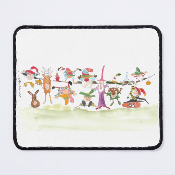 Item preview, Wichtel, Christmas, Weihnachten, Wichtel aligned, Wichtel auf Leine designed and sold by Anke‘s Bazaar.