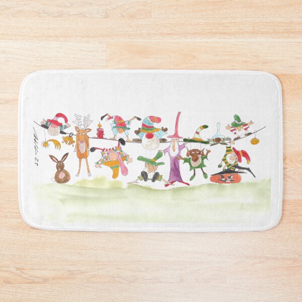Item preview, Wichtel, Christmas, Weihnachten, Wichtel aligned, Wichtel auf Leine designed and sold by Anke‘s Bazaar.
