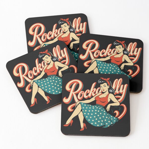 Item preview, Rockabilly Woman 50s Rock'n'Roll Petticoat Gift designed and sold by Pineapple-Tree.