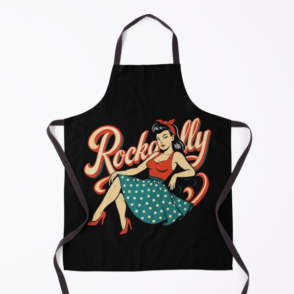 Item preview, Rockabilly Woman 50s Rock'n'Roll Petticoat Gift designed and sold by Pineapple-Tree.