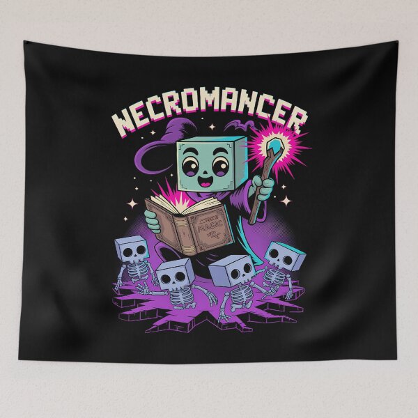 Item preview, Neon Cube Necromancer designed and sold by SignumShop.