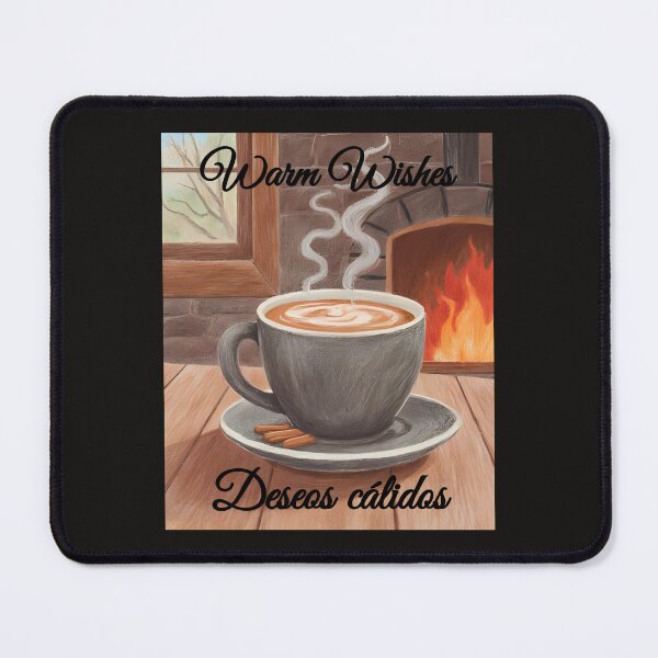 Item preview, Warm wishes coffee fireplace designed and sold by Tienda-Vane.