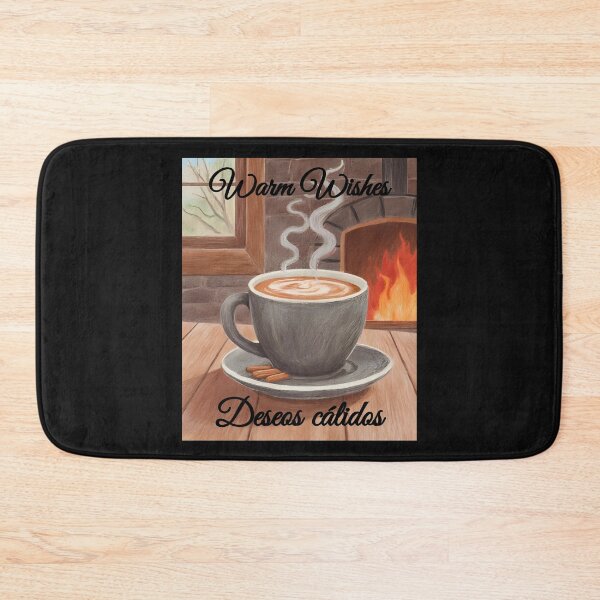 Item preview, Warm wishes coffee fireplace designed and sold by Tienda-Vane.