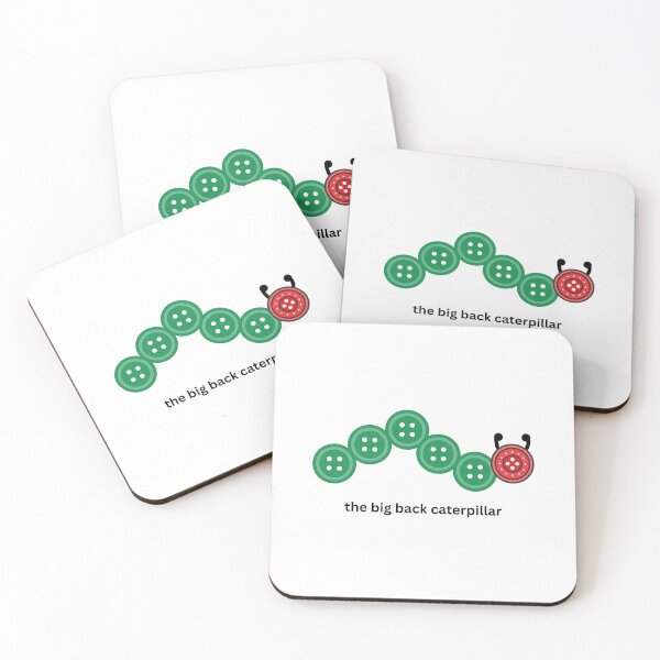 Item preview, big back caterpillar designed and sold by blackstarred.
