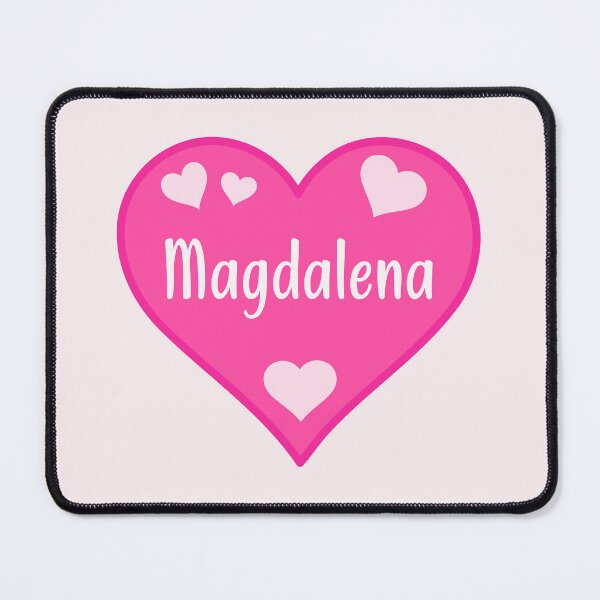 Item preview, Magdalena Name Pink Heart designed and sold by Jeallan Designs.