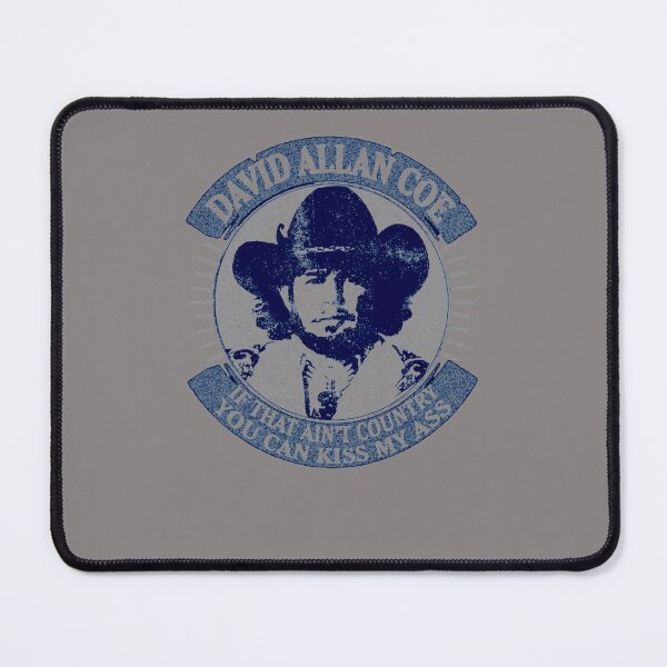 Item preview, DAVID-ALLAN-COE--VINTAGE-STYLE-FAN-DESIGN-T-SHIRT designed and sold by EbonyFabre.