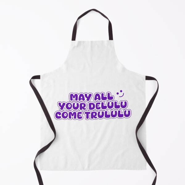 Item preview, May All Your Delulu Come Trululu – Fun Aesthetic Quote (Purple) designed and sold by designsoftinaa.