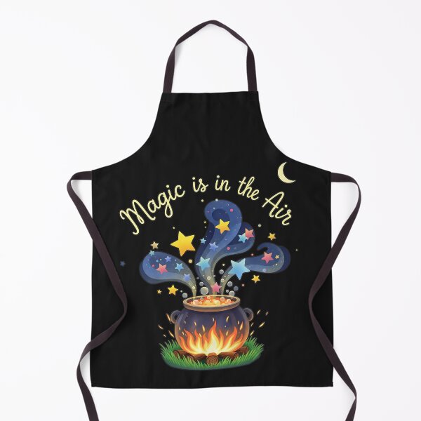 Item preview, Magic Cauldron: "Magic is in the Air" - Fantasy and Spell Illustration designed and sold by Karina Creative Studio.
