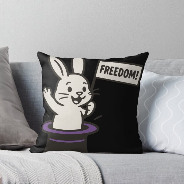 Item preview, Conejo de la libertad con sombrero | Silly Paws Studio designed and sold by SillyPawsStudio.