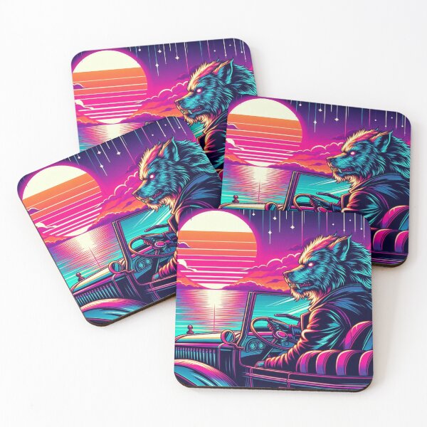 Item preview, Wolfman sunset watching  designed and sold by Dogandesighn.