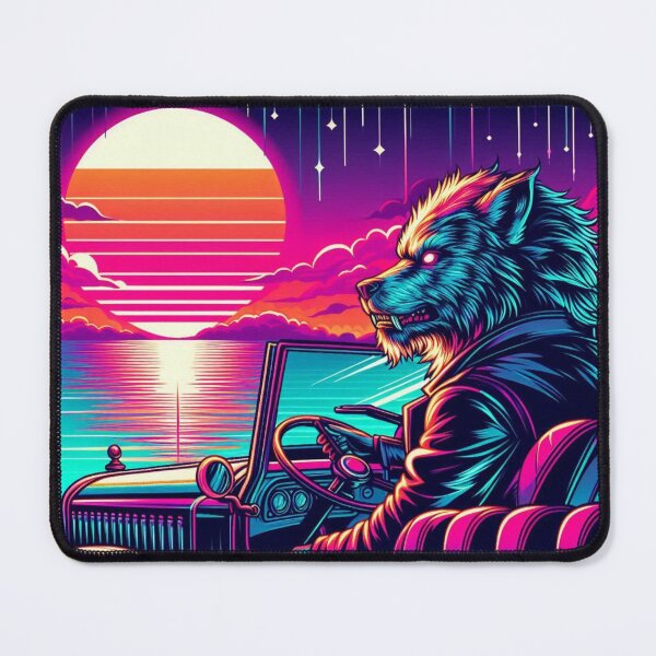 Item preview, Wolfman sunset watching  designed and sold by Dogandesighn.