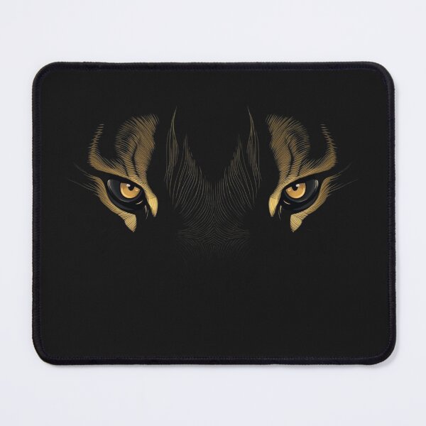 Item preview, Golden Tiger Eyes – Minimal Black & Gold Luxury Poster designed and sold by Skansirish ⭐⭐⭐⭐⭐.