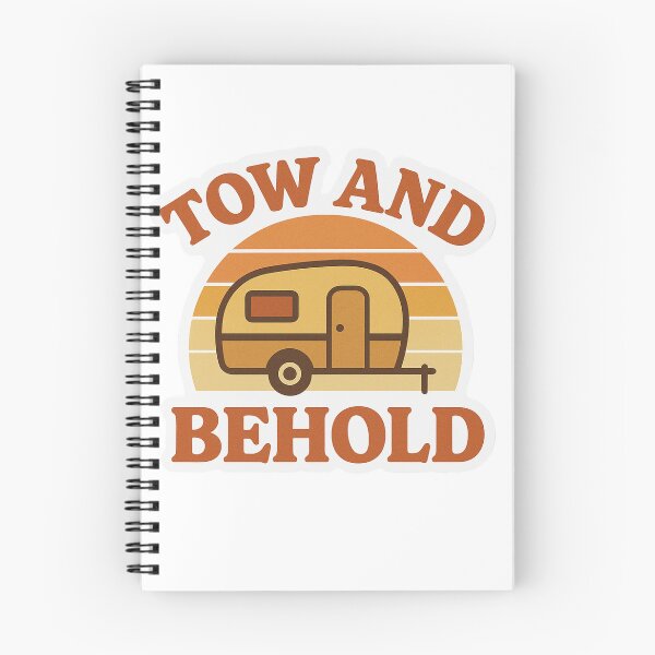 Item preview, Tow and Behold – Retro Caravan Design designed and sold by Harprints.Studio.