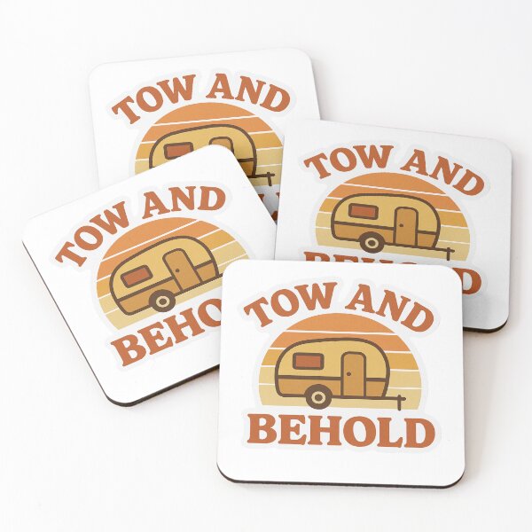 Item preview, Tow and Behold – Retro Caravan Design designed and sold by Harprints.Studio.