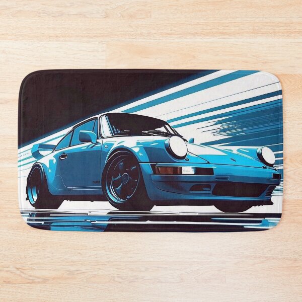 Item preview, Vintage Porsche 911 Blue designed and sold by ArtiCo. Labs.