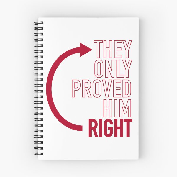 Item preview, They Proved Him Right designed and sold by pumpernickelcat.