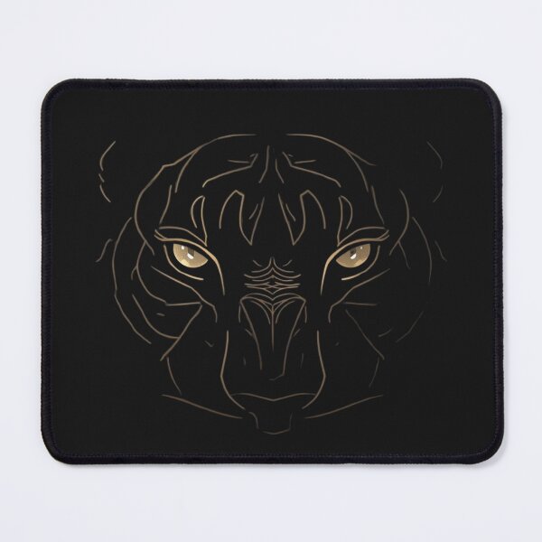 Item preview, Copy of Golden Tiger Eyes – Minimal Black & Gold Luxury Poster designed and sold by Skansirish ⭐⭐⭐⭐⭐.