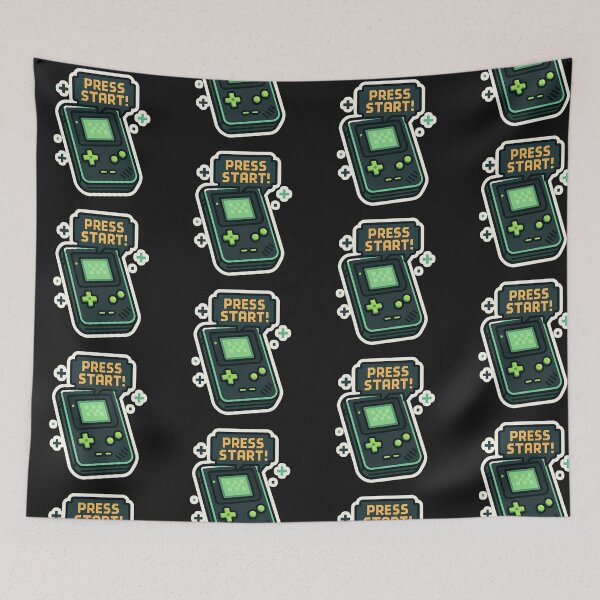 Item preview, Press Start Retro Game Console – Classic Gamer Sticker designed and sold by KrintoryTees.