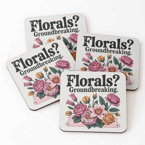 Item preview, Florals? Groundbreaking. – Sarcastic Spring Design designed and sold by Jollys-ArtShop.