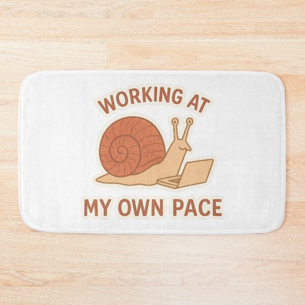 Item preview, Working at My Own Pace designed and sold by SnugBugz.