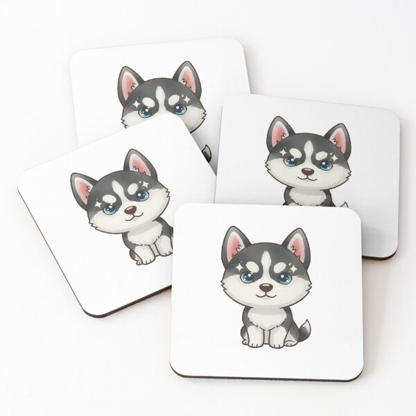 Item preview, Watercolor Husky designed and sold by MacubexArts.