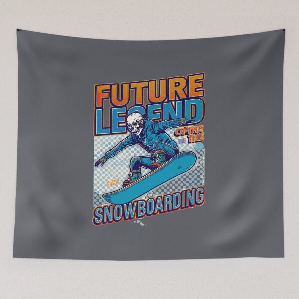 Item preview, Future Snowboarding Legend Skeleton Athlete designed and sold by Zakrytos ★★★★★.