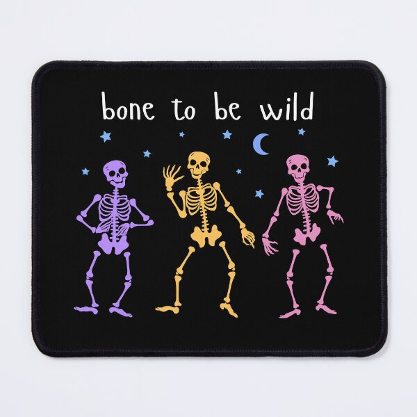 Item preview, Bone To Be Wild Halloween designed and sold by BearlyandPoly.