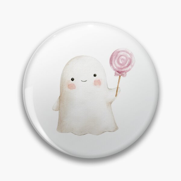 Item preview, Ghost with a lollipop designed and sold by MendaciousMina.