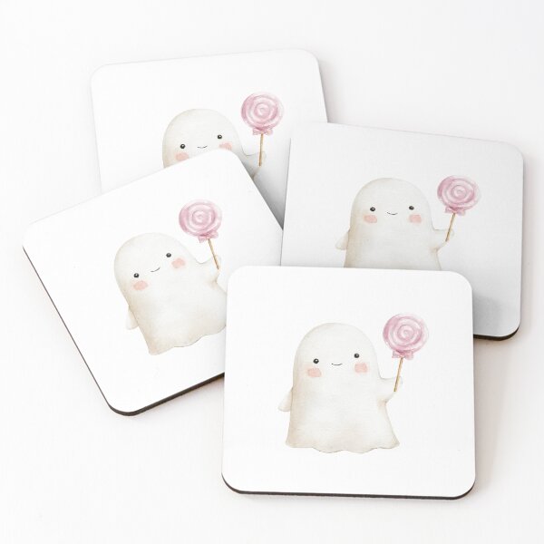 Item preview, Ghost with a lollipop designed and sold by MendaciousMina.