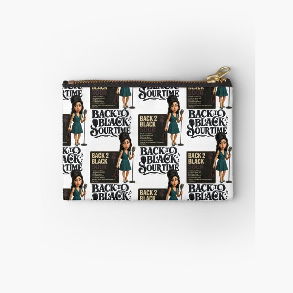 Item preview, Back to Black Sour Time – Retro cocktail poster with music flair designed and sold by malero-design.