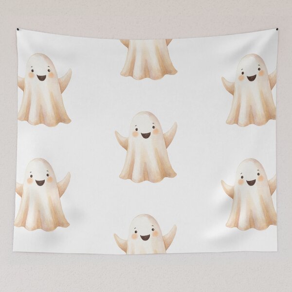 Item preview, Happy ghost designed and sold by MendaciousMina.
