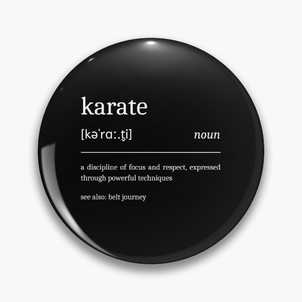 Item preview, Karate Definition Funny Motivational Karateka Dictionary designed and sold by StrideSuccess.