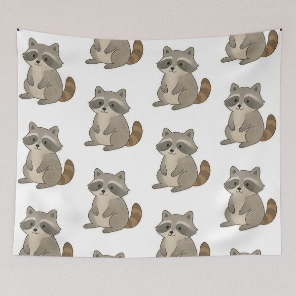 Item preview, Adorable Raccoon designed and sold by SnugBugz.