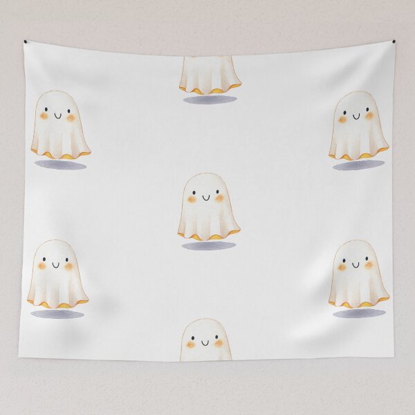 Item preview, Happy ghost designed and sold by MendaciousMina.