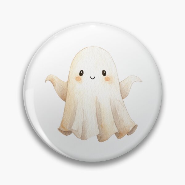 Item preview, Happy ghost designed and sold by MendaciousMina.