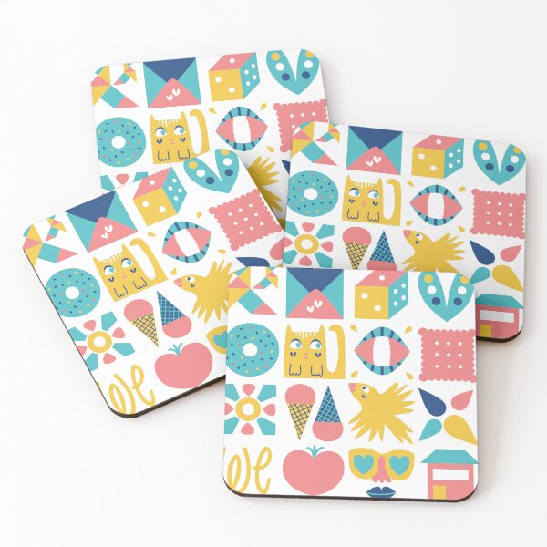 Item preview, Feminine and modern object print for summer designed and sold by shanaz00ilustra.