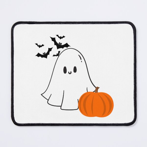 Item preview, Cute Ghost with Pumpkin Halloween designed and sold by Mix Mood.