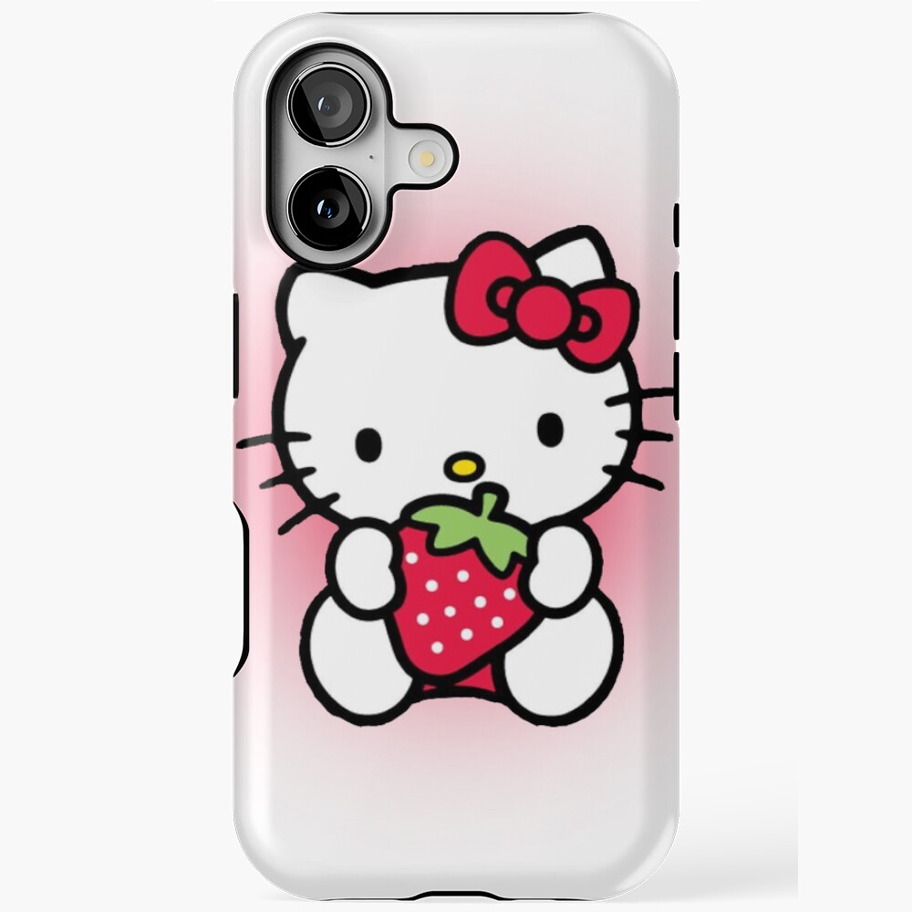 Hello Kitty with Strawberry Pillow