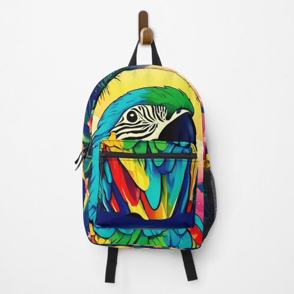 Item preview, Colorful Parrot in the Clouds designed and sold by Zofia Sosnecka.
