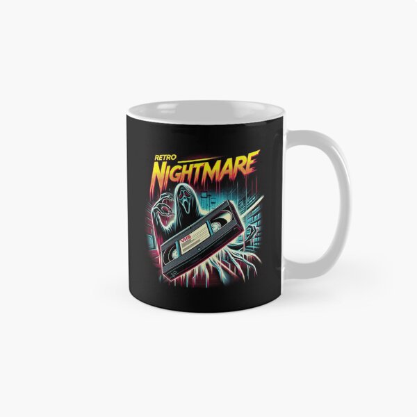 Item preview, Retro VHS Nightmare Horror Design designed and sold by Rare Plus Apparel!.