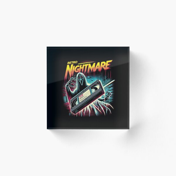 Artikelvorschau, Retro-VHS-Albtraum-Horror-Design entworfen und verkauft von Rare Plus Apparel!.