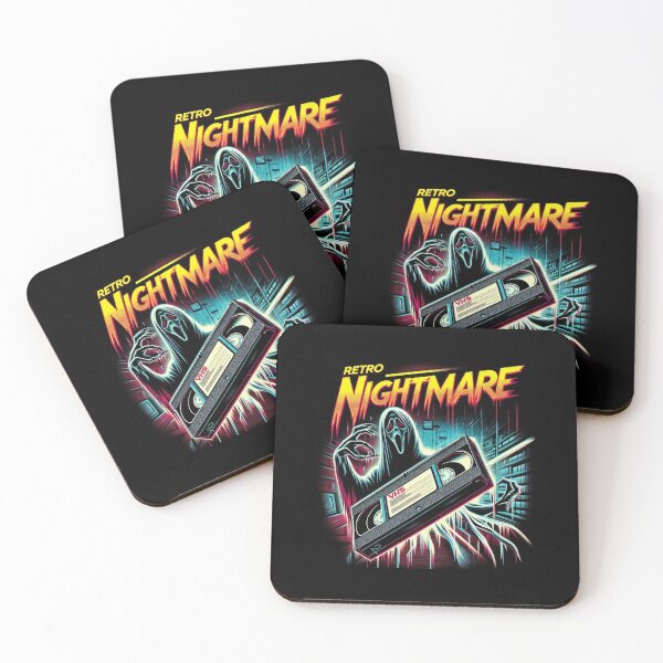 Item preview, Retro VHS Nightmare Horror Design designed and sold by Rare Plus Apparel!.