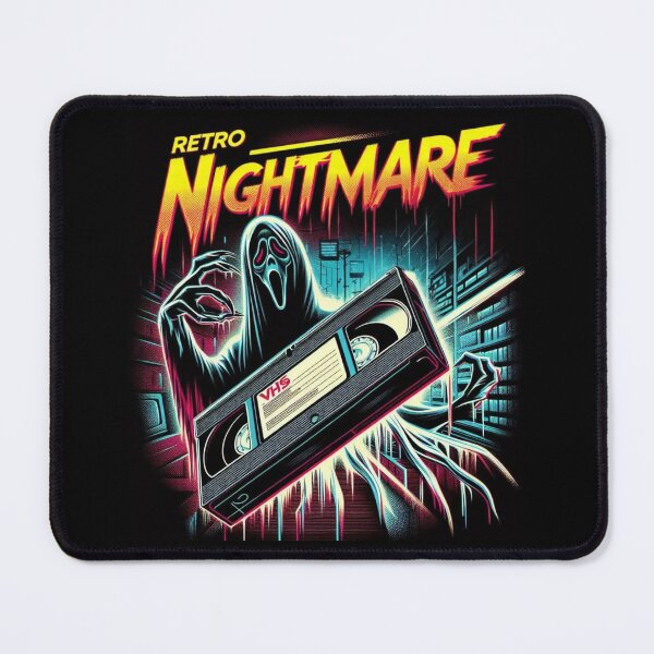 Item preview, Retro VHS Nightmare Horror Design designed and sold by Rare Plus Apparel!.