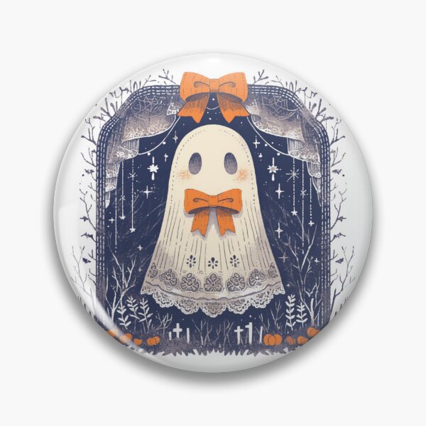 Item preview, Lace ghost with bow designed and sold by MendaciousMina.