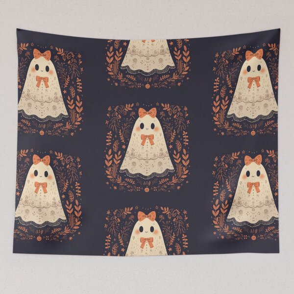 Item preview, Lace ghost with bow designed and sold by MendaciousMina.