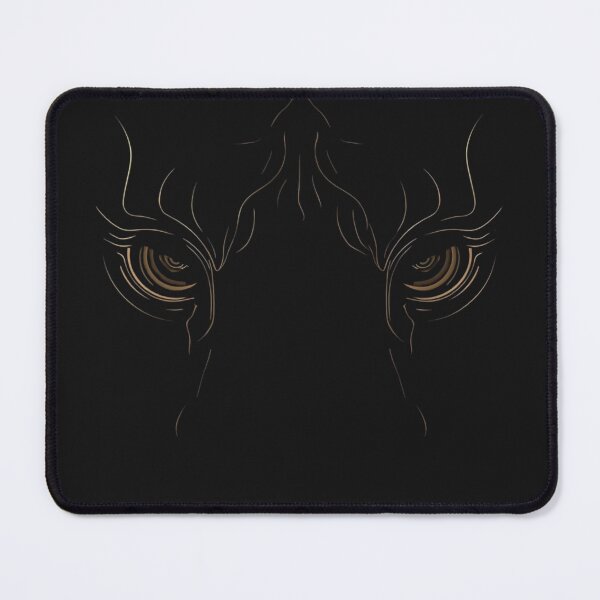 Item preview, Copy of Golden Tiger Eyes – Minimal Black & Gold Luxury Poster designed and sold by Skansirish ⭐⭐⭐⭐⭐.