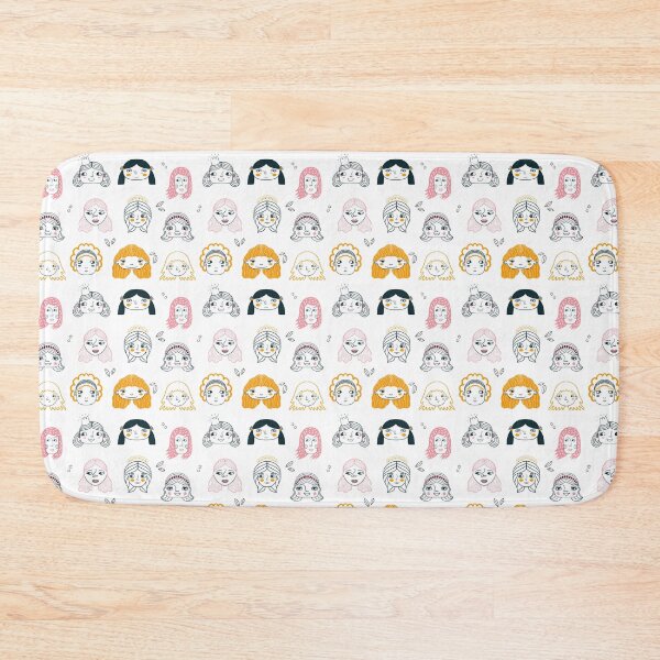 Item preview, Pattern faces designed and sold by shanaz00ilustra.